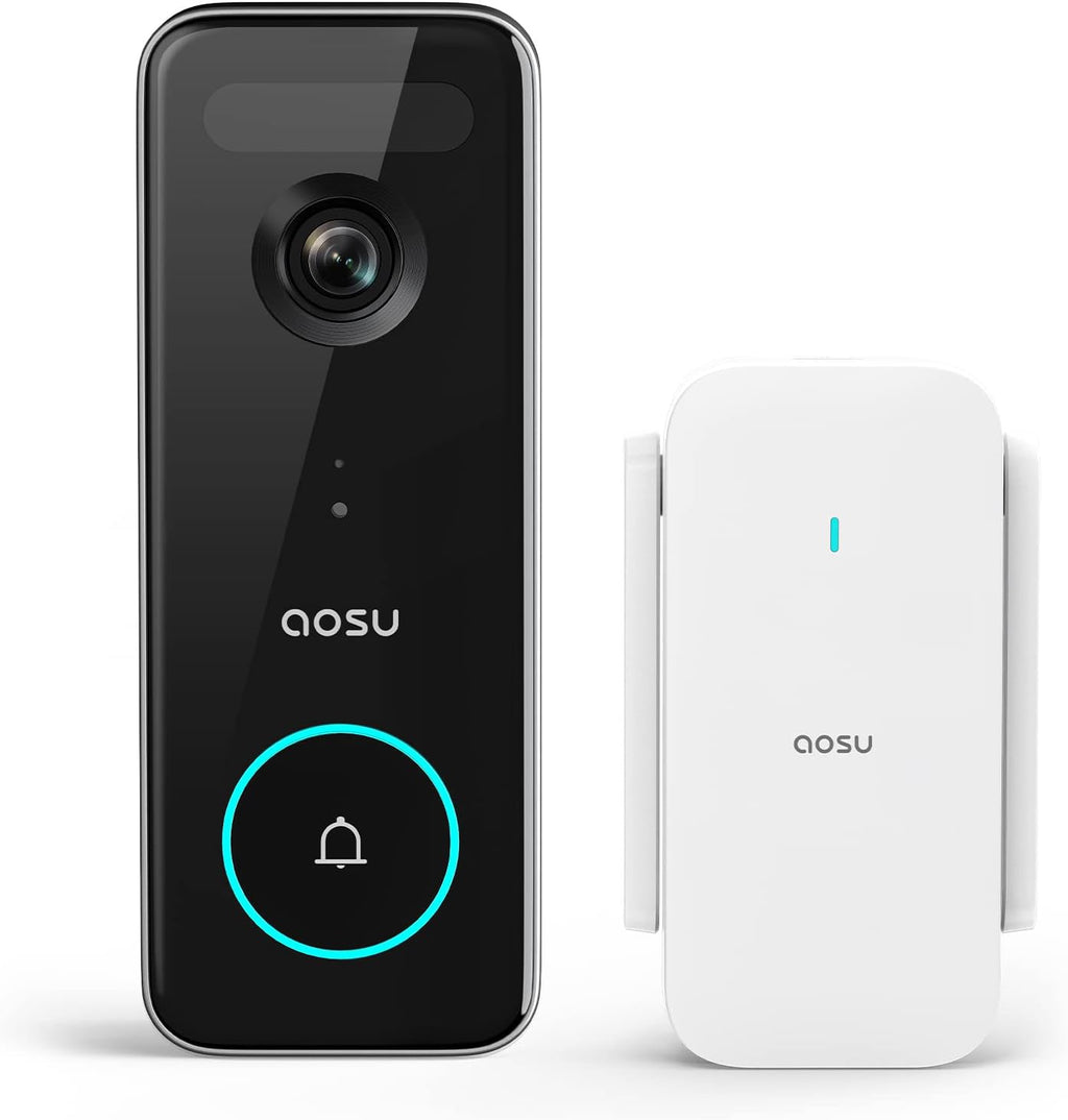 Wireless 5MP Video Doorbell with Homebase V520159