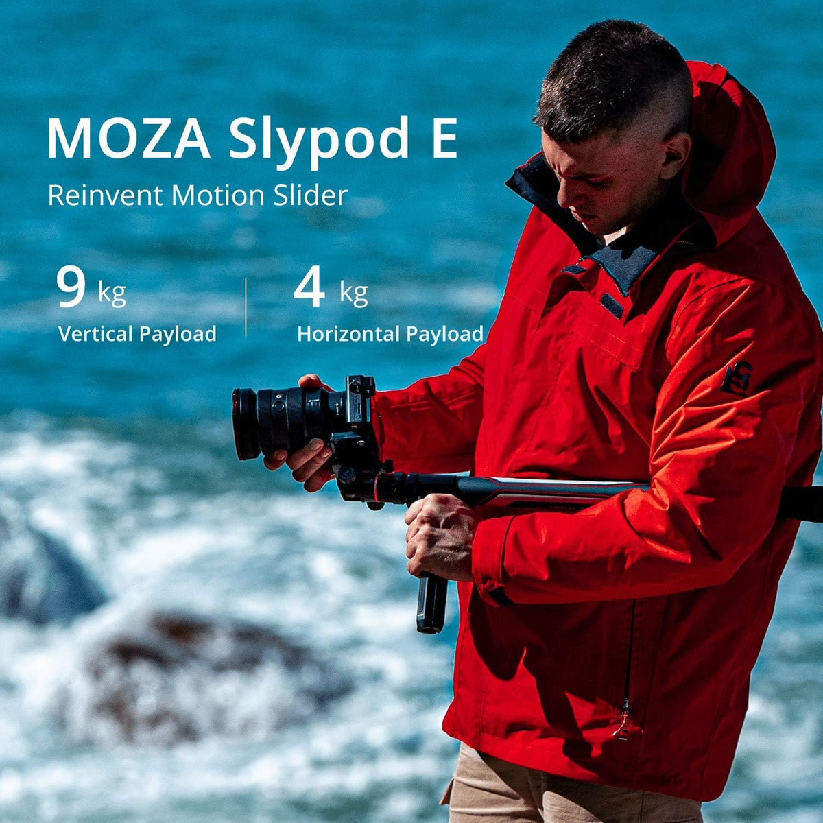 Motorized Extendable Monopod Slider for DSLR/SLR Camera P102