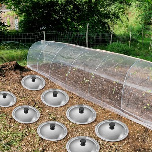 4 Pcs Worm Composter with Lids 9.1 x 9.1 x 5.9 Inch Worm Compost Bin W9818