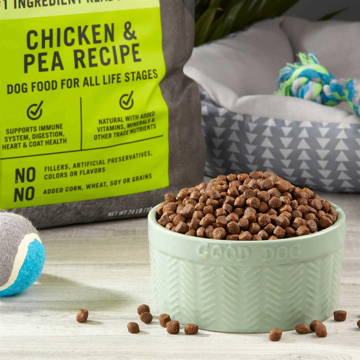 Chicken & Pea Recipe Dry Dog Food P969