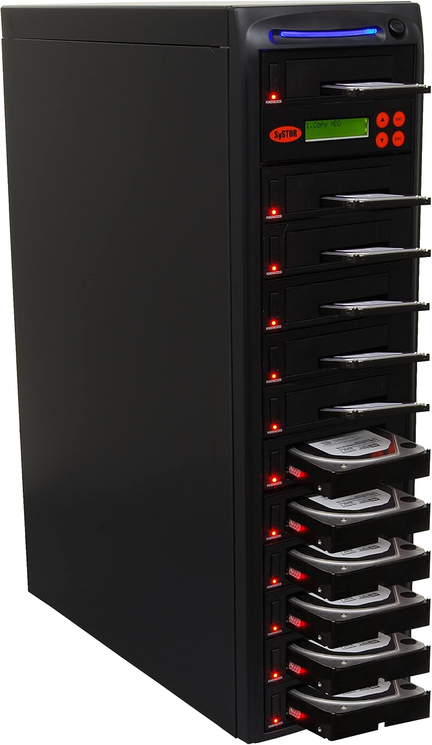 HDD/SSD Hard Drive Duplicator & Eraser for SATA 3.5 Disk & 2.5 Solid State Drives R72888