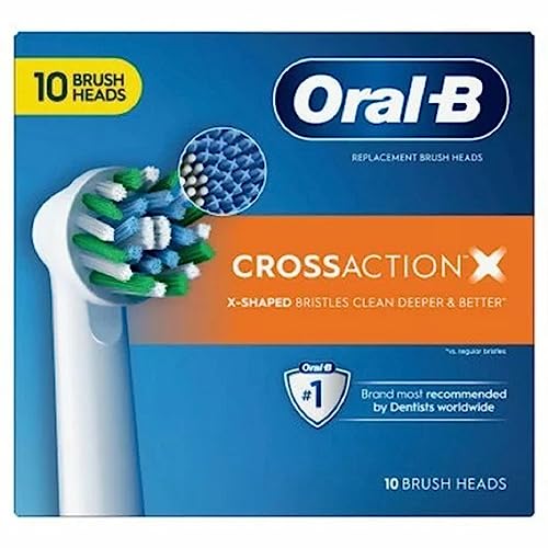 10 ct Electric Toothbrush Replacement Brush Heads X3089
