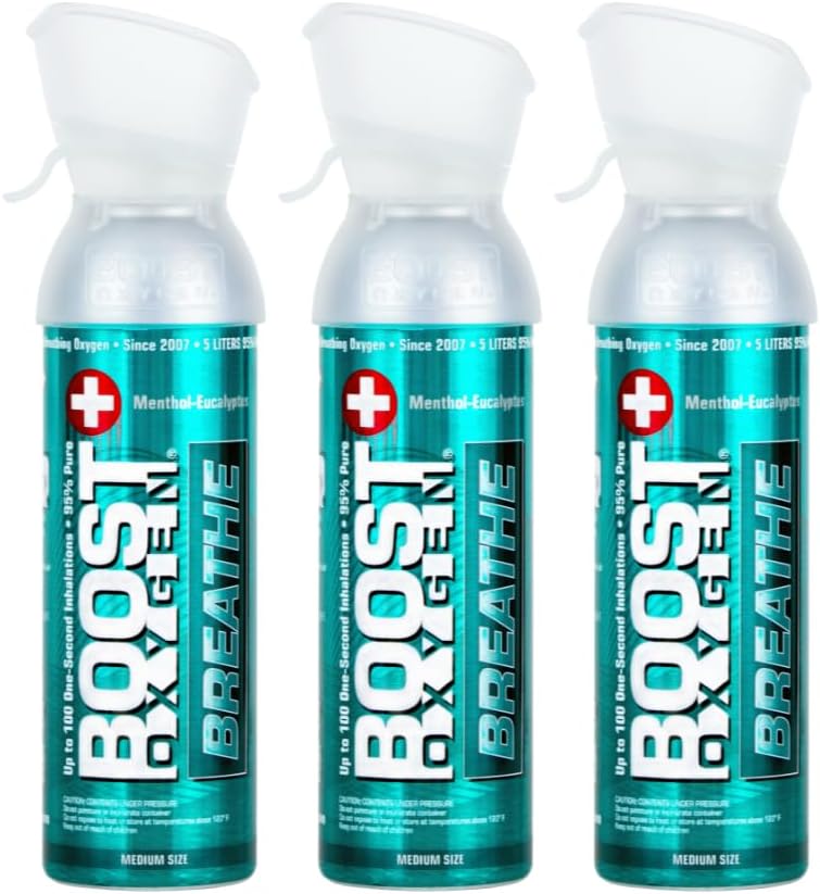5 Liter Eucalyptus Oxygen Canister 3-Pack D9875