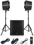 18-inch 4000W Stereo PA Speaker System with Active Subwoofer Z85762