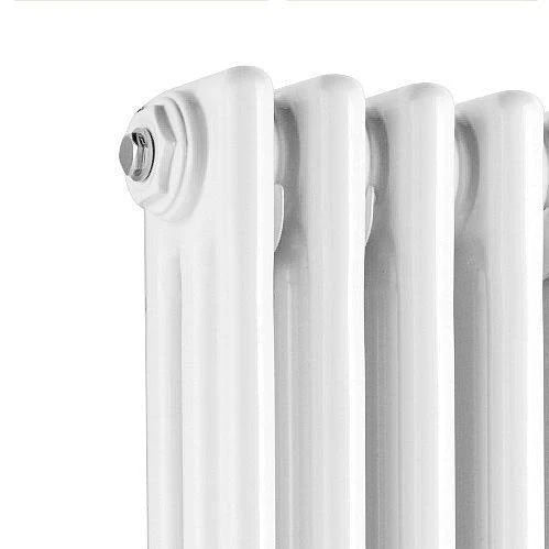 White Cast Iron Style Tall Column Radiator I63177