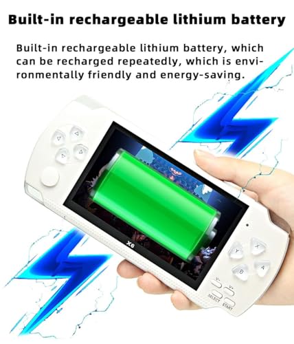 4.3 inch 8GB 2000 Games Handheld Game Console B95485