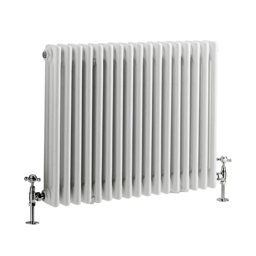 White Cast Iron Style Tall Column Radiator I63177