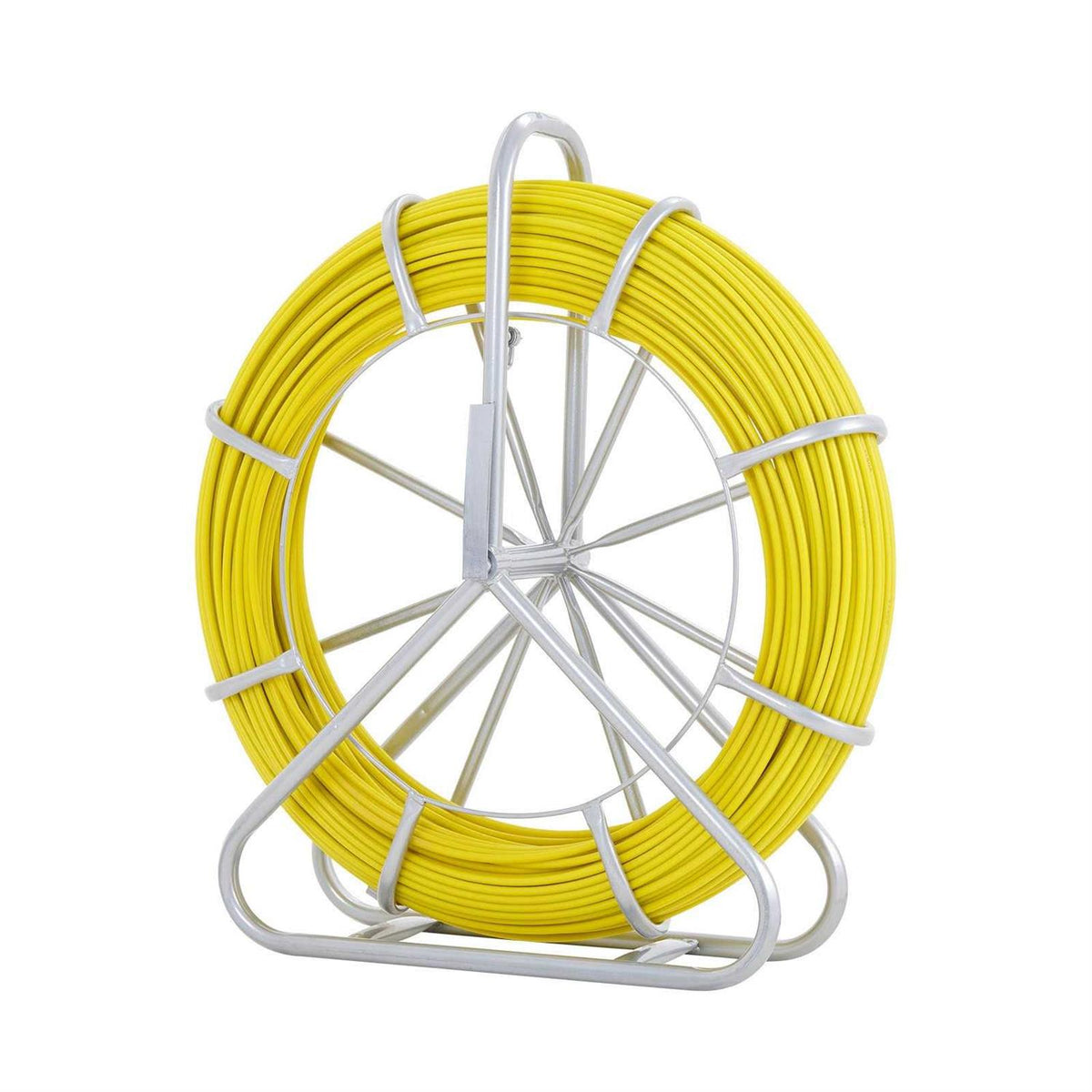 600 ft. x 5/16 in. Non-Conductive Fiberglass Fish Tape with Steel Reel Stand S595