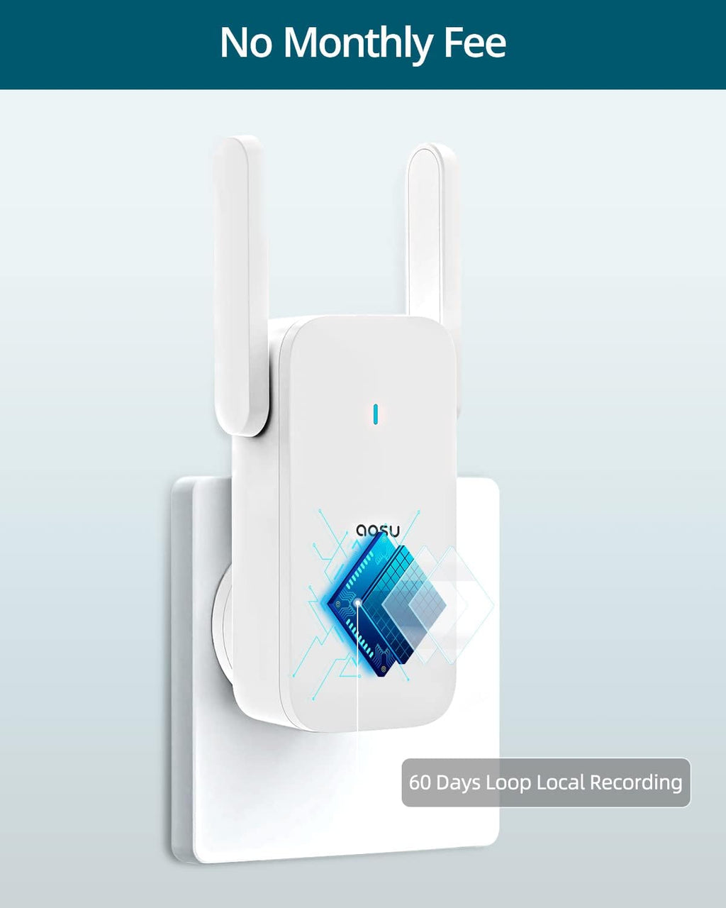 Wireless 5MP Video Doorbell with Homebase V520159