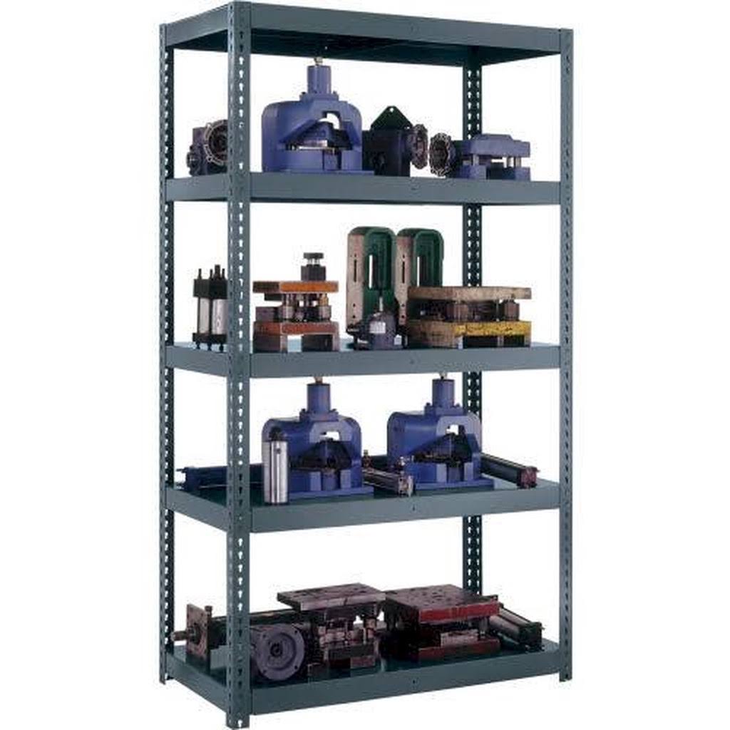 5 Shelves Gray Boltless Shelving Y3032