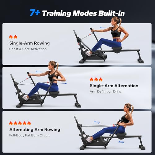Magnetic Rowing Machine with 16-Level X882934