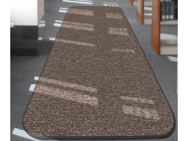 Skid-Resistant Carpet Runner Pebble Gray 16 ft. x 36 in. X134476
