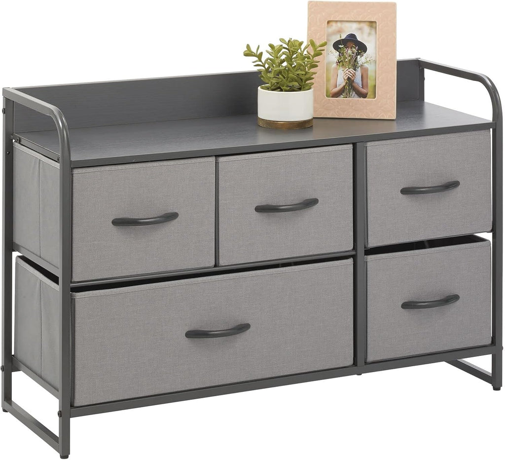 5 Removable Fabric Drawers Storage Dresser W926
