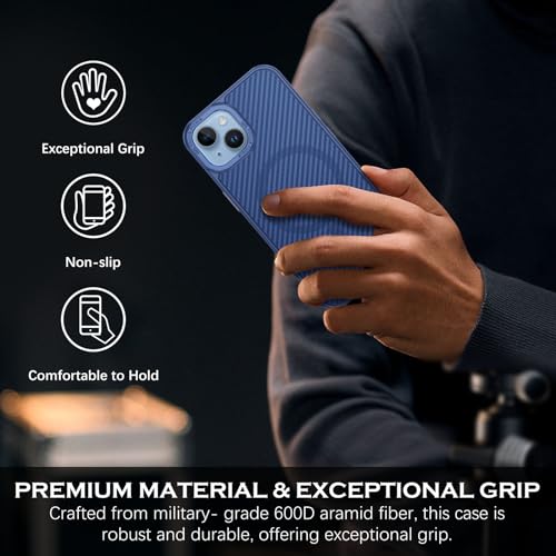 Carbon Fiber Pattern Case for iPhone 14 6.1 Inch W191991