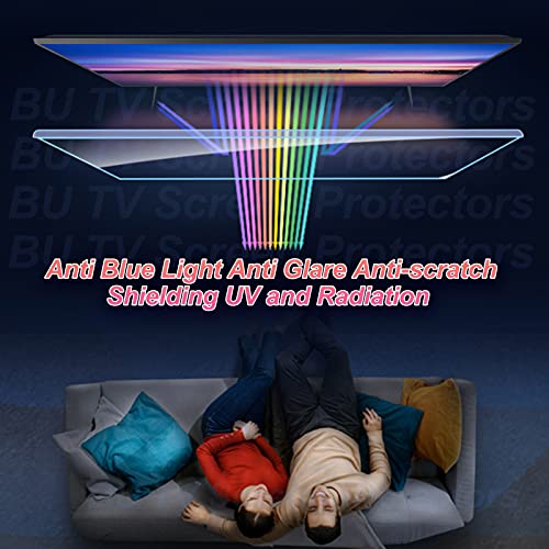 43-65 Inch Monitor TV Screen Protector Anti-Glare Anti-Scratch Anti Blue Light Film X4441