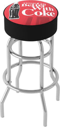 Foam Padded Seat Swivel Bar Stool J3901