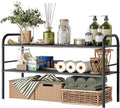 2 Tier Expandable Under Sink Organizer Shelf with 8 Removable Panels M920320