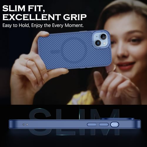 Carbon Fiber Pattern Case for iPhone 14 6.1 Inch W191991
