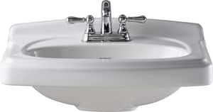 White Pedestal Sink N778481