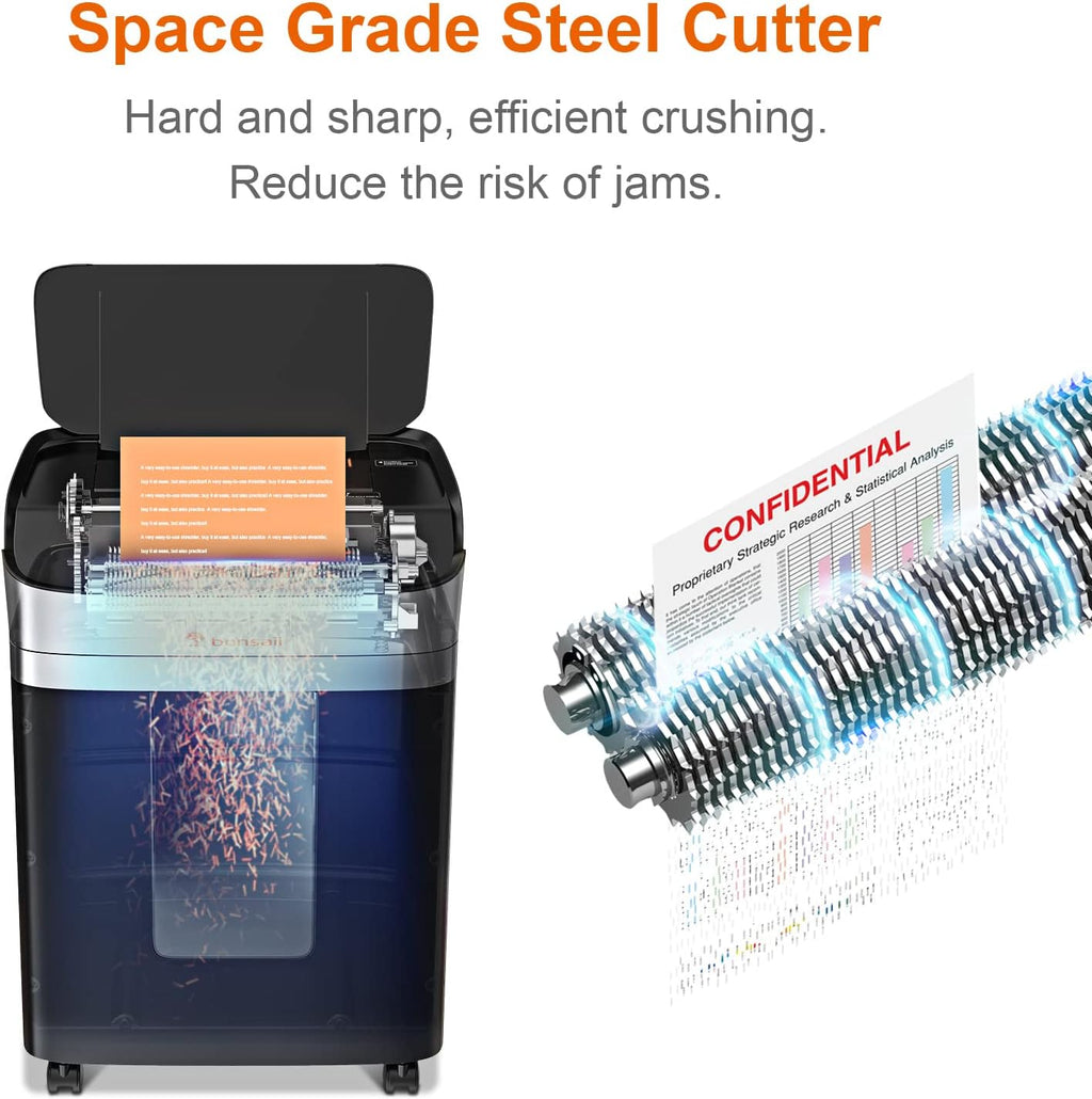 90-Sheet Autofeed Micro Cut Paper Shredder Y8091