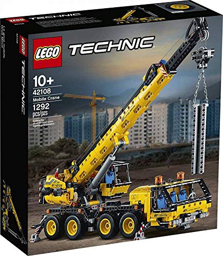 LEGO Technic Mobile Crane Building Kit (1,292 Pieces) G473