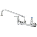 Brass 8x22 Wall Mount Mixing Faucet U892410