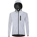 Reflective Waterproof Breathable Cycling Jacket with Hood T3888