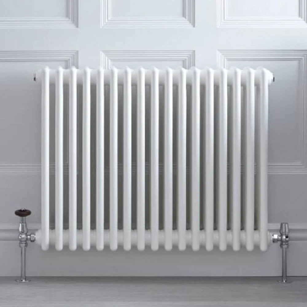 White Cast Iron Style Tall Column Radiator I63177