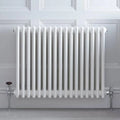 White Cast Iron Style Tall Column Radiator I63177