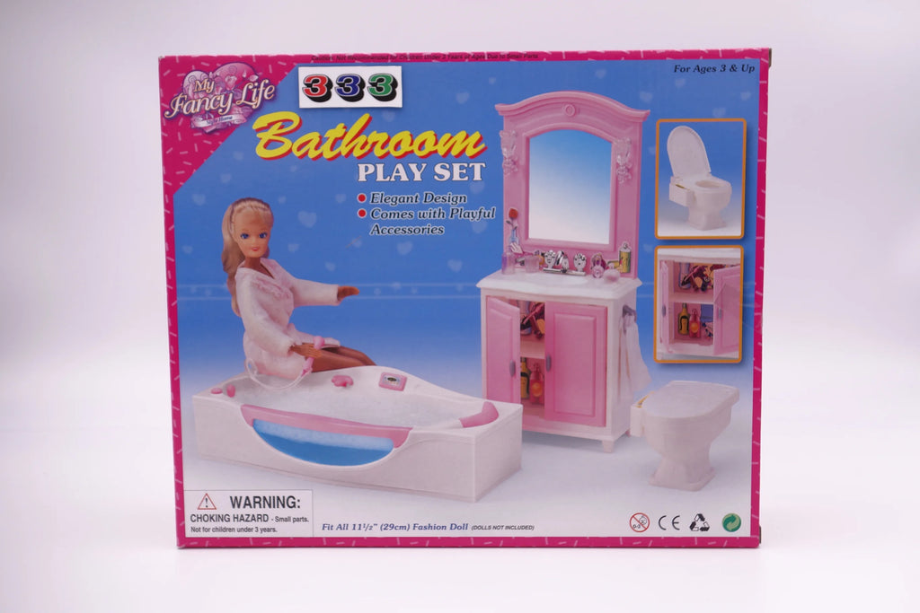Bathroom Play Set for 11.5" dolls D595286