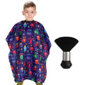Kids Barber Cape with Neck Duster Brush W105