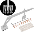 Dent Pull Lever Bar with 6 Claw Hook, Aluminum Alloy, Pack of 2 H803