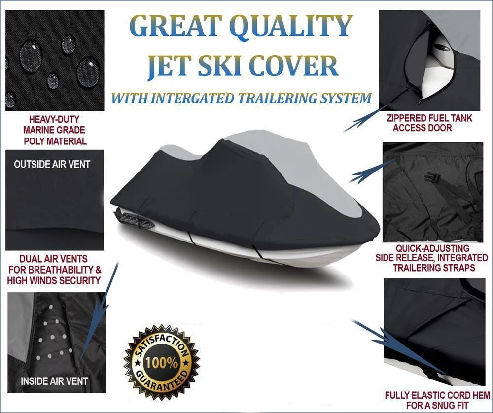 Trailerable Jet Ski Cover 1-2 Seater K36421