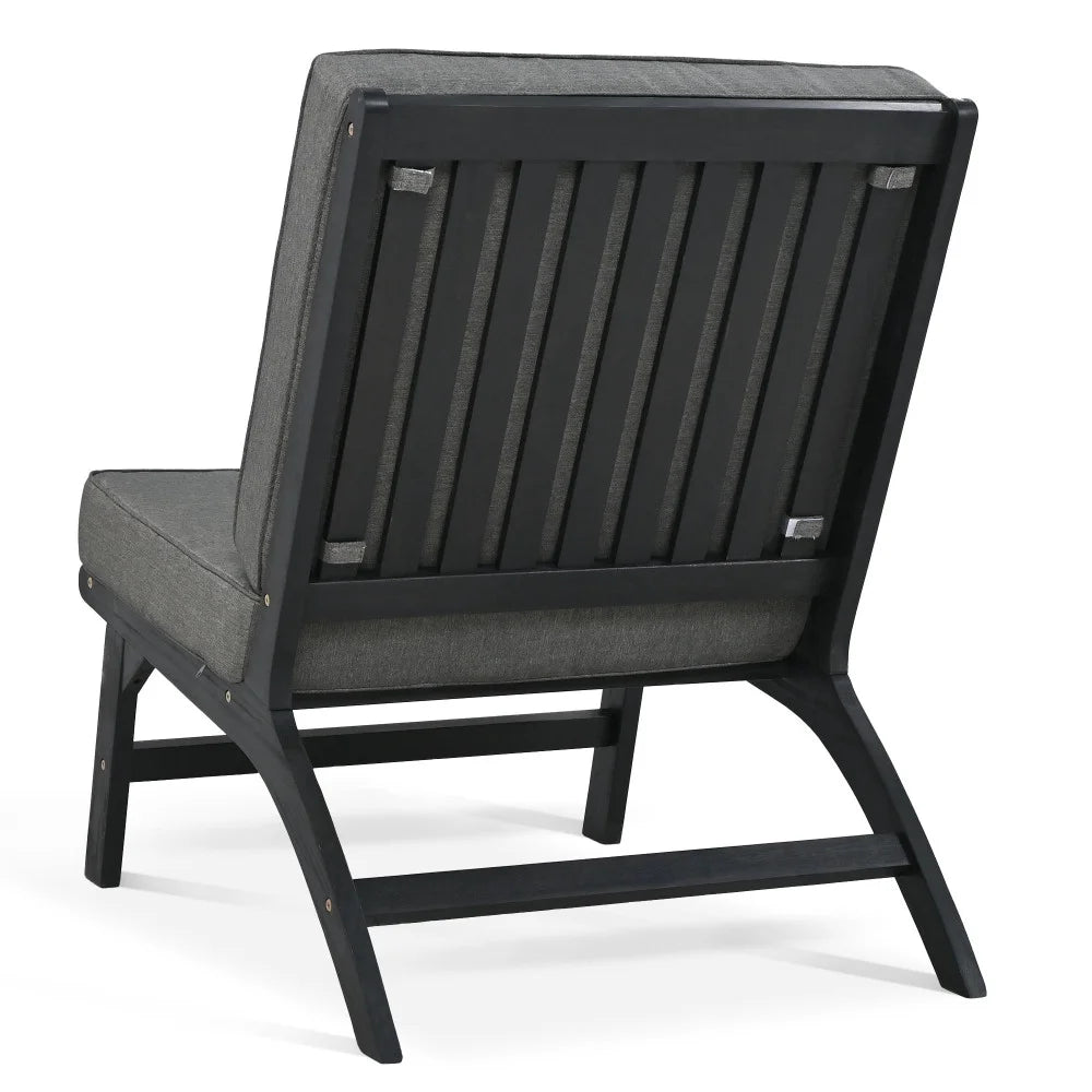 Acacia Solid Wood 4-Piece Outdoor Sofa A677024