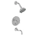 Satin Nickel Pressure Balanced Tub & Shower Trim Set M56319