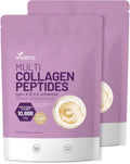 Hydrolyzed Multi Collagen Peptides Powder 16 Oz Unflavored S62511