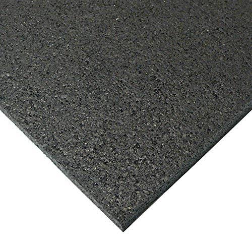 Black Rubber Flooring Mat O5298