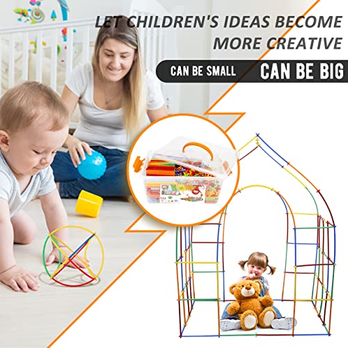 600Pcs Interlocking Plastic Building Toys S4812