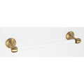 Satin Brass 24x22 Towel Bar L454
