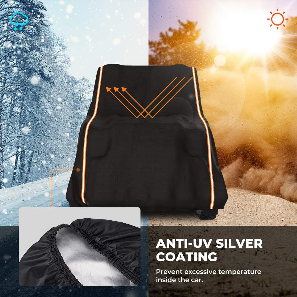 Waterproof UTV Covers Pack of 2 with Reflective Strip B830