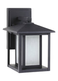 Black Small LED Outdoor Wall Lantern T248517