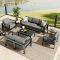 7 Seats Aluminum Patio Furniture Set G555