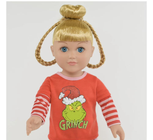 18 Inch Doll Blonde Hair Blue Eyes I33113
