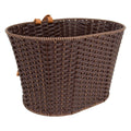 Mahogany Rattan Basket 15x11x9.5 Y4896