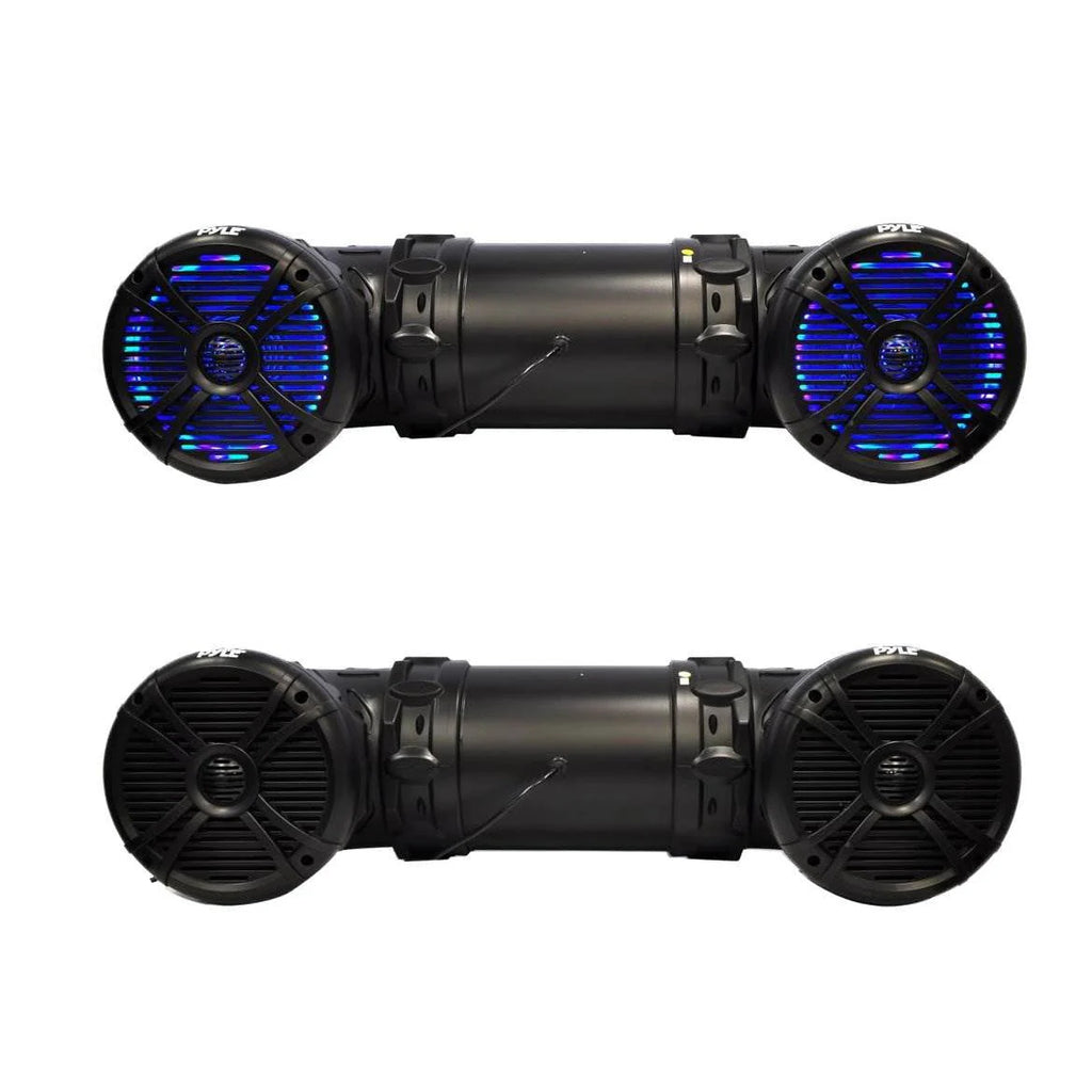 6.5 800W Waterproof Marine Bluetooth LED Light Speakers W982