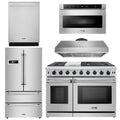48 in. Gas Range, Range Hood, Dishwasher, Refrigerator, Microwave Drawer I4973