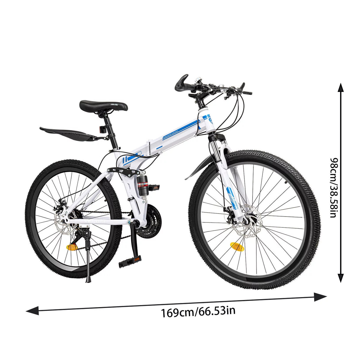 26 21-Speed Folding Mountain Bike W501
