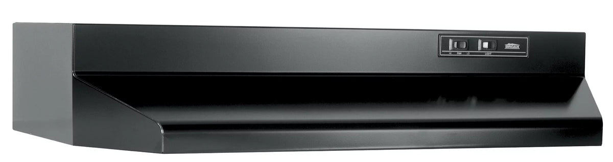 30 Wide Black Under Cabinet Range Hood B5931