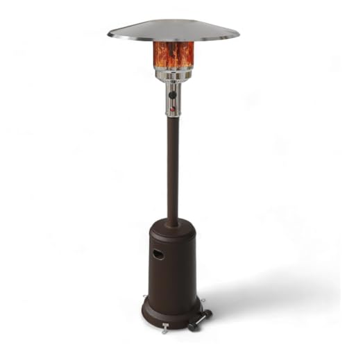 50,000 BTU Propane Outdoor Patio Heater with Wheels D470