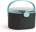 Green Portable Medicine Lock Box with Handle B863979